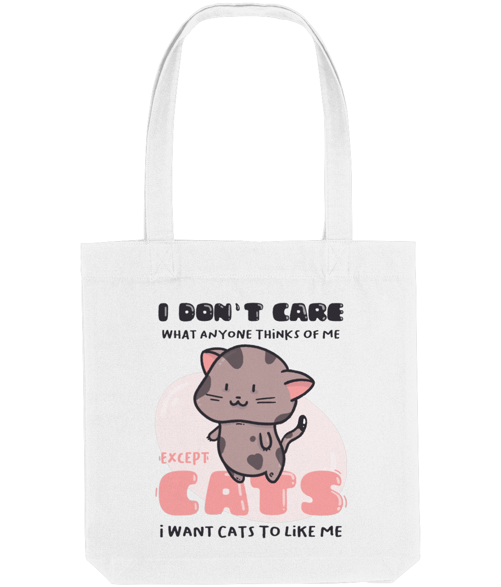 Sacoșă Tote Bag I Want Cats To Like Me