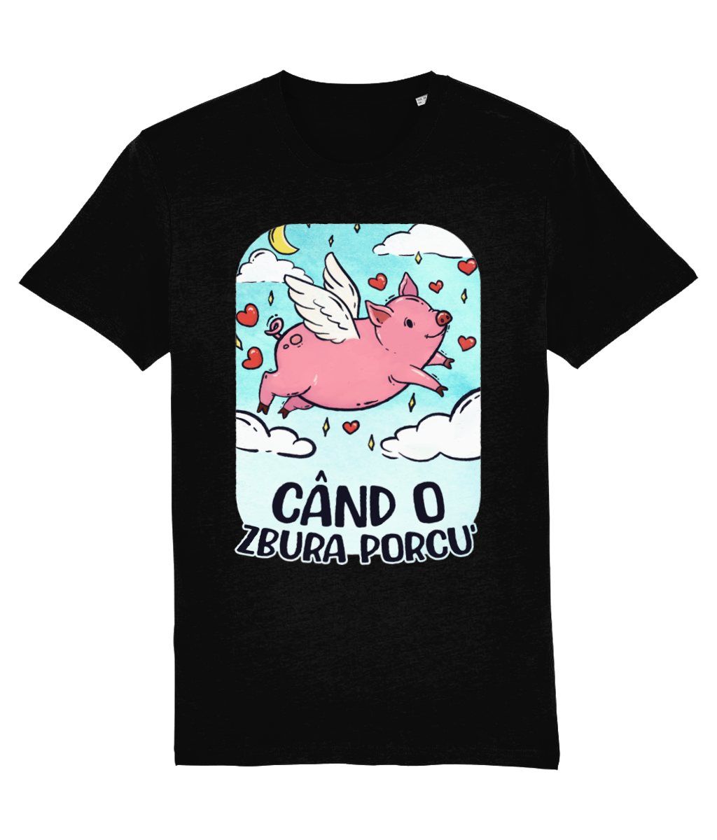 Tricou Când o zbura porcu’