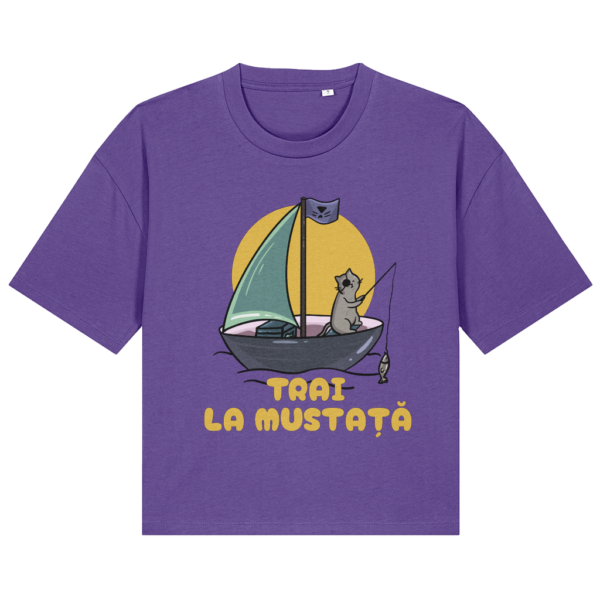 Tricou Boxy Trai la mustață
