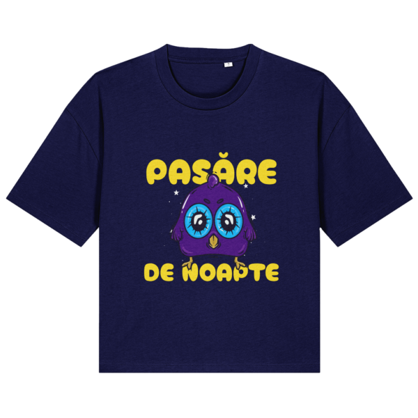 Tricou Boxy Pasăre de noapte