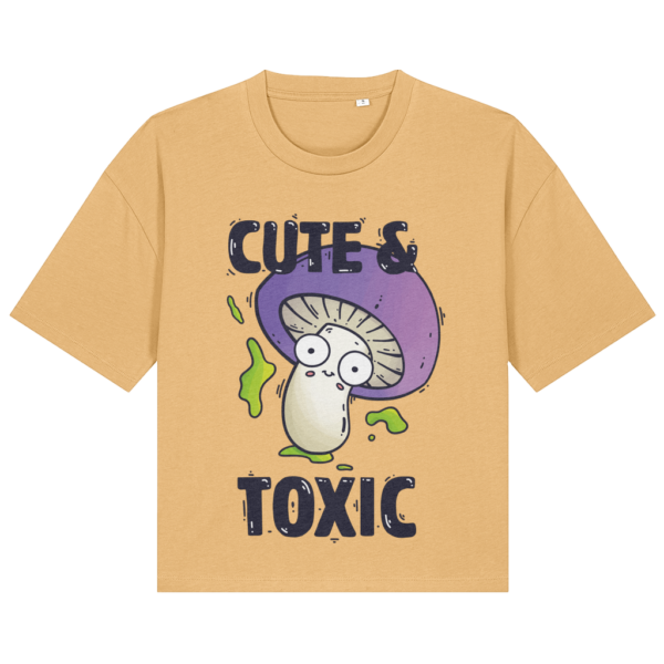 Tricou Boxy Cute & Toxic
