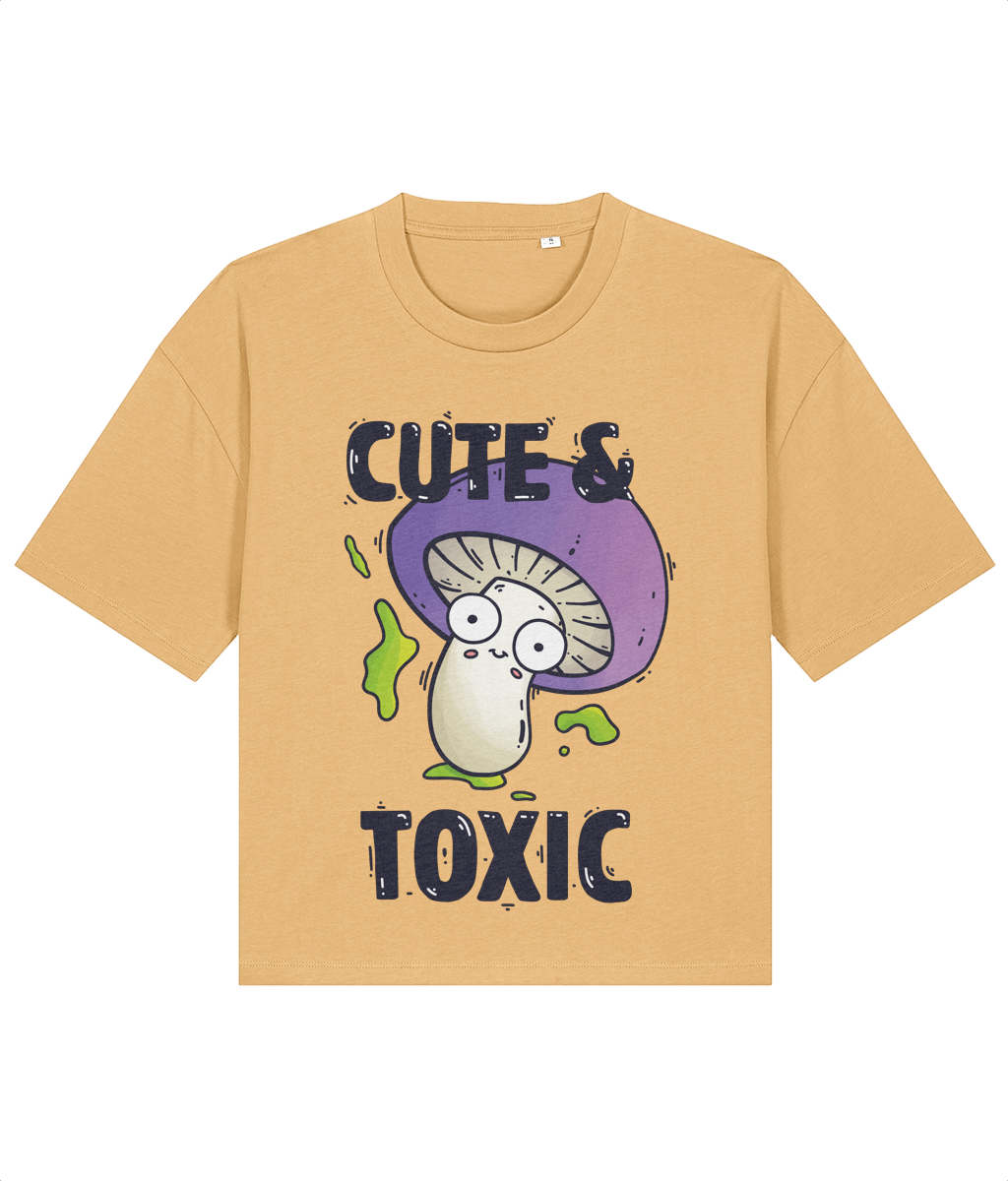 Tricou Boxy Cute & Toxic
