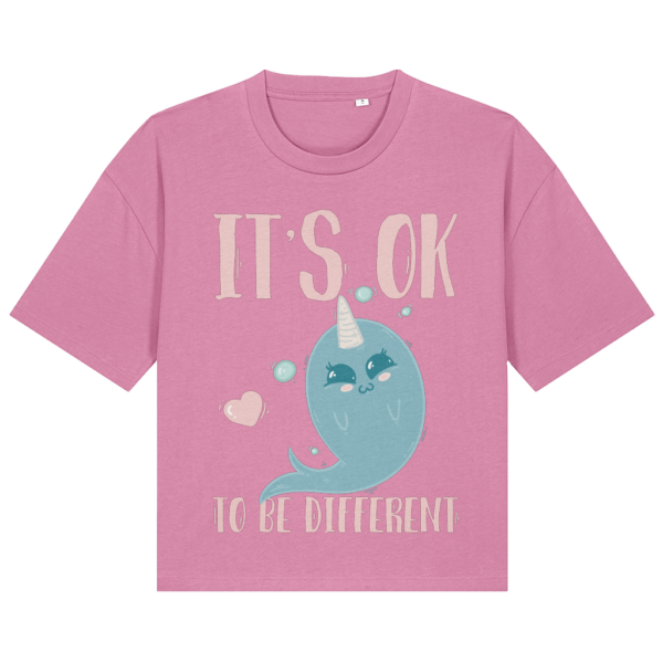 Tricou Boxy It's OK to be different