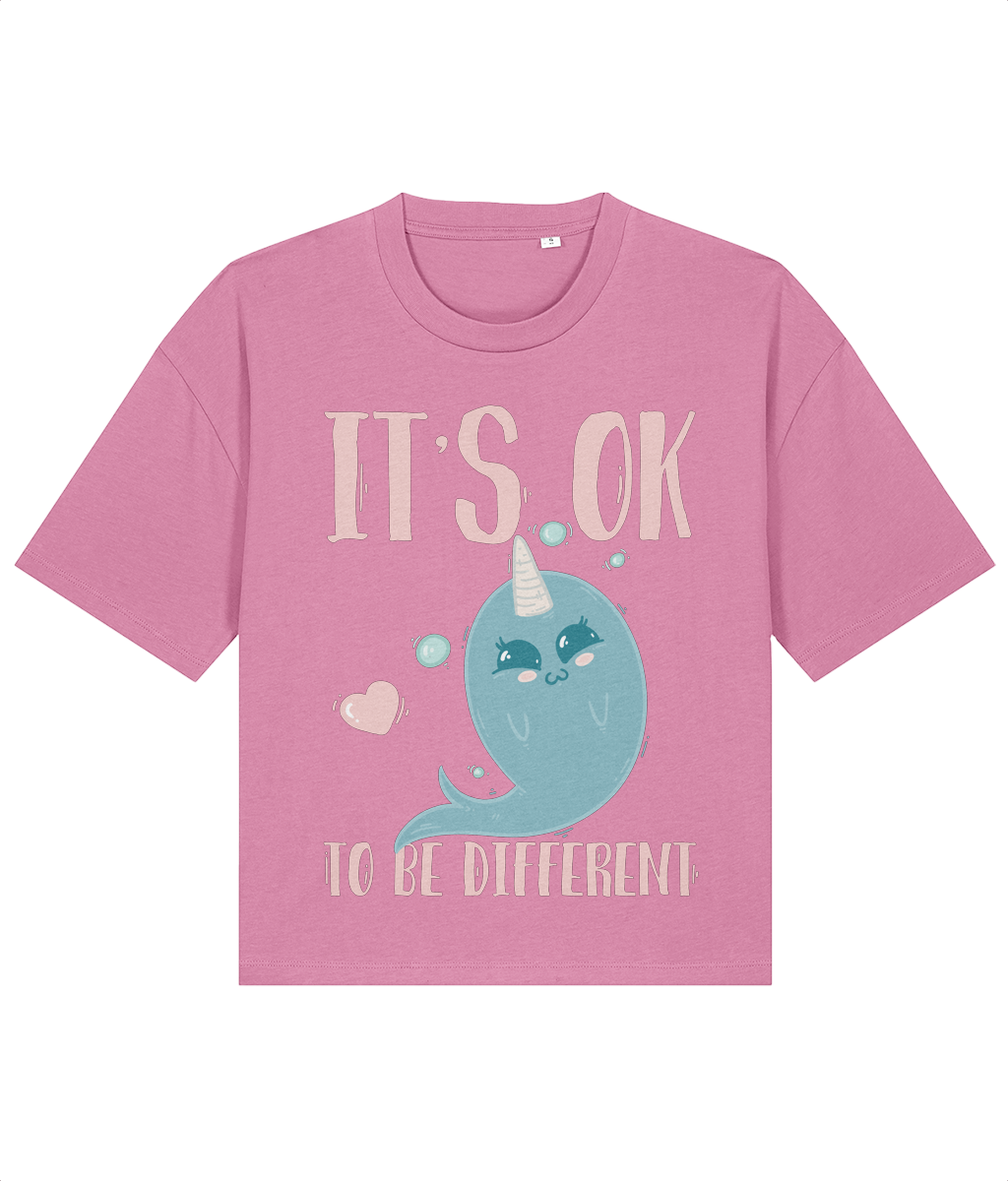 Tricou Boxy It’s OK to be different