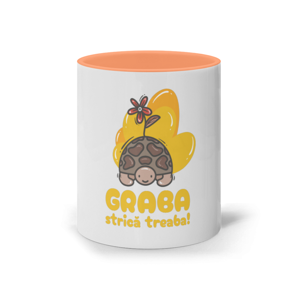 Cană Ceramică Graba strică treaba