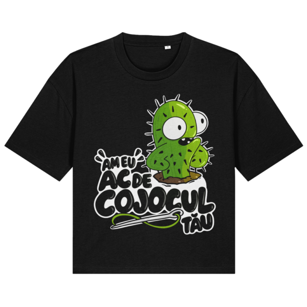 Tricou Boxy Am Eu Ac De Cojocul Tau