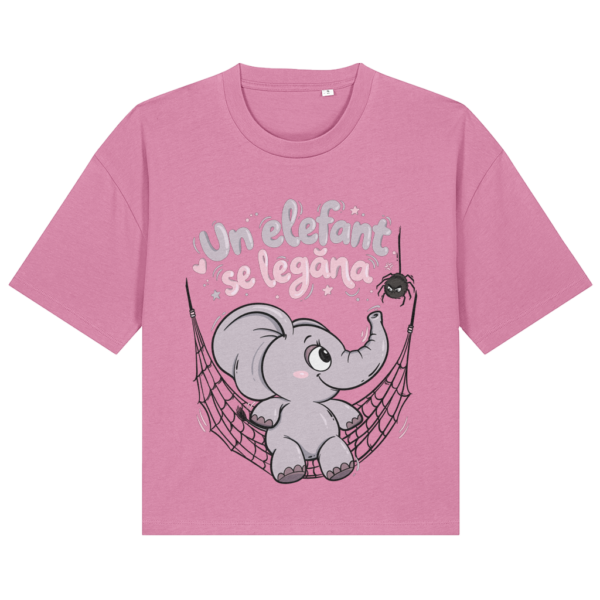 Tricou Boxy Un Elefant